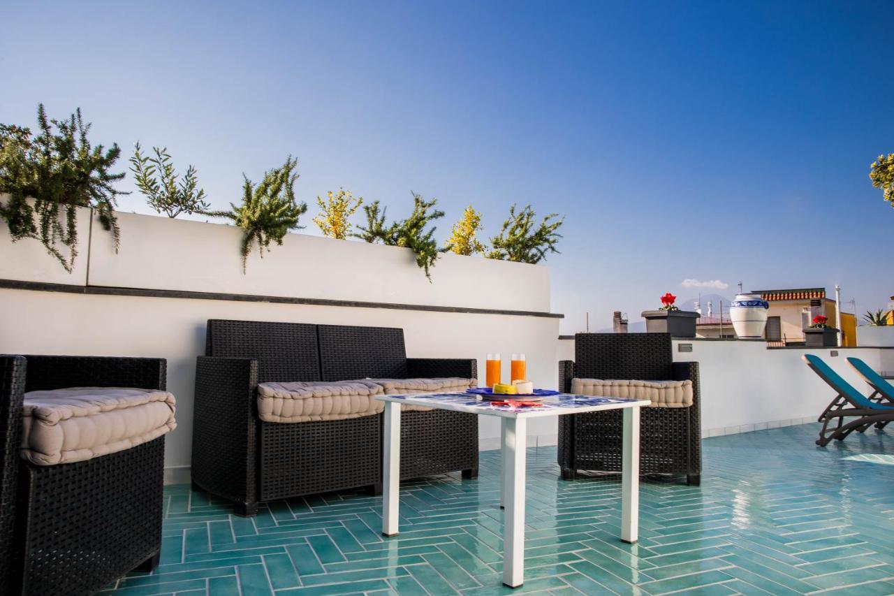 Palazzo De Gregorio Apartment Pompei ซานตันโตนิโอ อาบาเต ภายนอก รูปภาพ